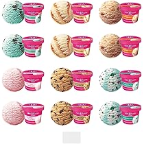 Baskin-Robbins アイスクリームシール 4枚セット Baskin Robbins 31 Ice Cream] Mascot Gummy Collection 12pcs Box